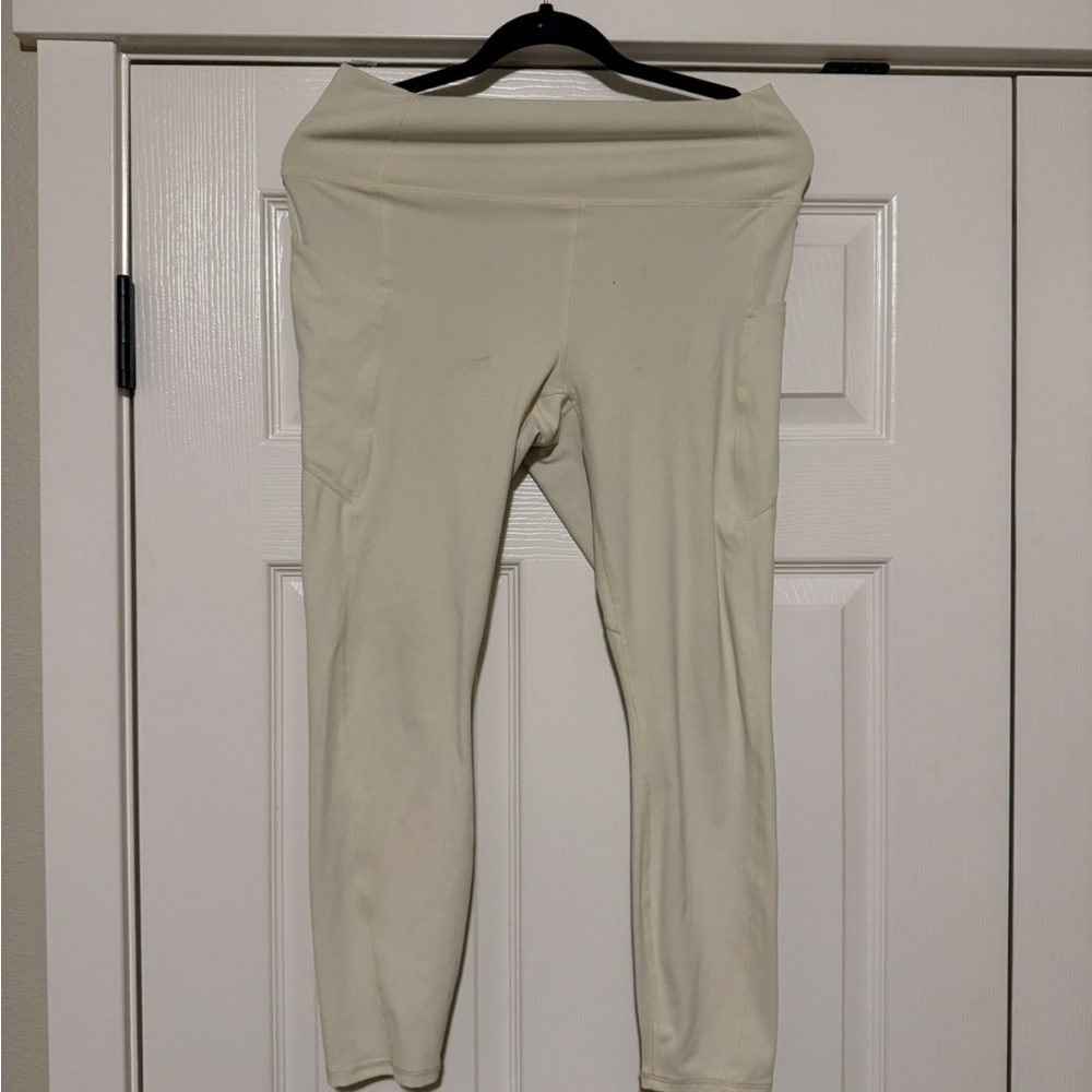 Fabletics PureLuxe Cream Leggings